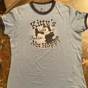 Quirky Kitty's Felix Noth Happy Graphic T - XXL, Bust 21' Length 26'
